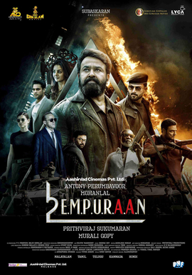 L2 Empuraan 2025 Hindi Dubbed Full Movie